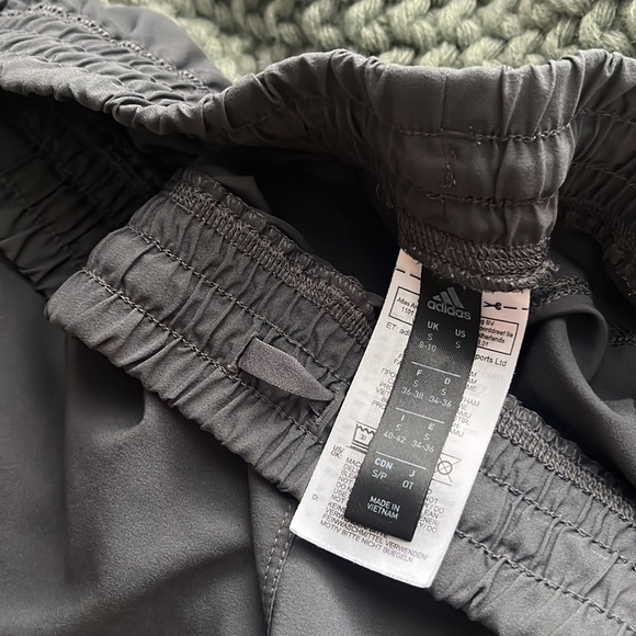 Adidas.. grey and black athletic shorts. - Picture 3 of 3